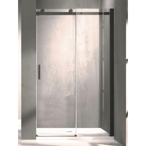 HOPA - Sprchové dvere Belvere BLACK - Farba rámu zásteny - Hliník čierny, Rozmer A - 150 cm, Smer zatváranie - Univerzálny Ľavé / Pravé, Výplň - Číre bezpečnostné sklo - 8 mm BCBELV15BC