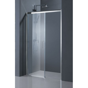 HOPA - Sprchové dvere ESTRELA - Farba rámu zásteny - Hliník chróm, Rozmer A - 120 cm, Smer zatváranie - Ľavé (SX), Výplň - Frost bezpečnostné sklo - 6 mm BCESTR12CFL