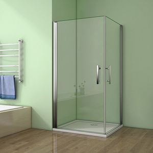 H K - Produkty značky Hezká koupelna - Sprchovací kút MELODY A108 100x80 cm s dvomi jednokrídlovými dverami SE-MELODYA108