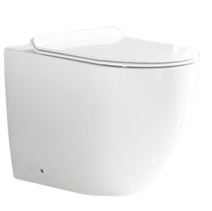 REA - Voľne stojaca WC misa Carlo Duroplast biela REA-C4600