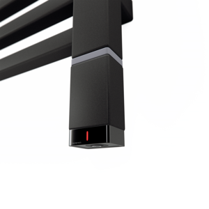 TERMA - Topná tyč černá mat ONE 400W kroucený kabel RAL9005 WEOKX04T905U (WEOKX04T905U)