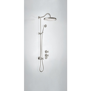 TRES - Podomietkový termostatický sprchový set (2-cestná) (24235203AC)