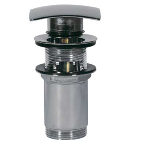 TRES - Umývadlový ventil s prepadom Štvorcová zátka 68x68 mm CLICK-CLACK (13434020)
