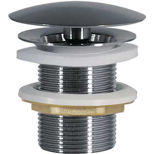 TRES - Umývadlový ventil s voľným (vždy otvoreným) odtokom zátka Ø 72 mm (13424010)