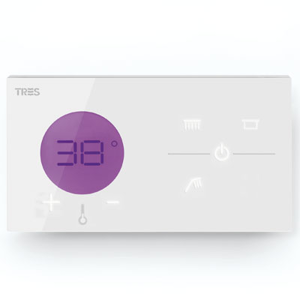 TRES - Zapustené elektronické termostatické ovládanie SHOWER TECHNOLOGY (09286399)