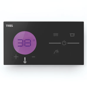 TRES - Zapustené elektronické termostatické ovládanie SHOWER TECHNOLOGY · Vrátane elektronického o (09288399)
