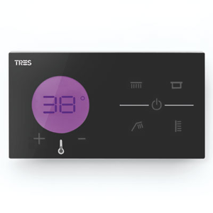 TRES - Zapustené elektronické termostatické ovládanie SHOWER TECHNOLOGY · Vrátane elektronického o (09288499)