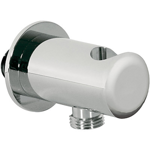 TRES - Zovretie ručnej sprchy so stenovou prípojkou vody s nástenným vodným prívodom (02418201)