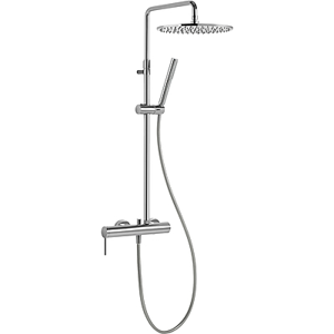 TRESMOSTATIC Sprchová tyč MONO-TERM® · Pevná sprcha o 300 mm, mosadz (06237801)