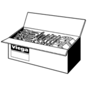 VIEGA s.r.o. - Viega Steptec komletní paket 1m2 -model 8400 V 471545 (V 471545)