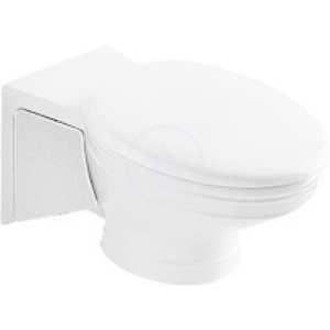 VILLEROY & BOCH - Amadea WC sedadlo s poklopom, biele – sedadlo, závesy z ušľachtilej ocele 881061R1