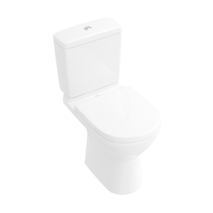 VILLEROY & BOCH - O.novo WC kombi mísa, spodní odpad, AntiBac, alpská bílá (566101T1)