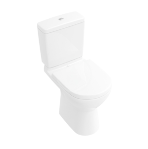 VILLEROY & BOCH - O.novo WC kombi mísa, zadní odpad, DirectFlush, alpská bílá (5661R001)