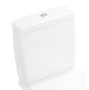 VILLEROY & BOCH - O.novo WC nádržka kombi, zadní/boční přívod, CeramicPlus, alpská bílá (5788S1R1)
