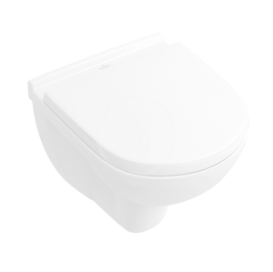VILLEROY & BOCH - O.novo Závěsné WC Compact, CeramicPlus, alpská bílá (568810R1)
