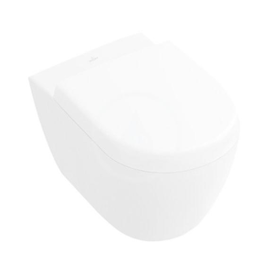 VILLEROY & BOCH - Subway 2.0 Závěsné kompaktní WC, CeramicPlus, Star White (560610R2)