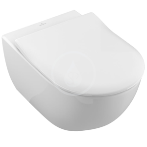 VILLEROY & BOCH - Subway 2.0 Závesné WC s WC doskou SoftClosing, DirectFlush, alpská biela 5614R201