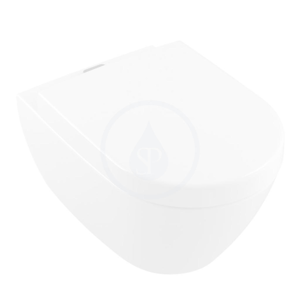 VILLEROY & BOCH - Subway 2.0 Závěsné WC s hlubokým splachováním, AntiBac, alpská bílá (5614A1T1)