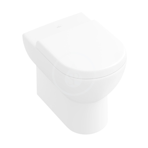 VILLEROY & BOCH - Subway Stojící WC, Vario odpad, DualFlush, CeramicPlus, alpská bílá (660710R1)