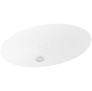 VILLEROY & BOCH - Evana Bezotvorové umývadlo s prepadom, 455 mmx305 mm – umývadlo, s Ceramicplus (614746R1)