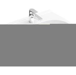 VILLEROY & BOCH - O.novo Umývadlo, 550 mm x 450 mm, biele – jednootvorové umývadlo, s prepadom, s Ceramicplus (516055R1)