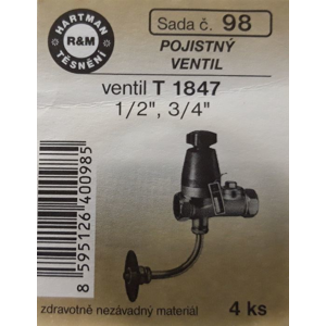 VÝPRODEJ - Těsnění PO ventil T1847 (S98)